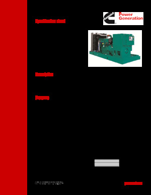 Dízel generátorok Cummins DFEK