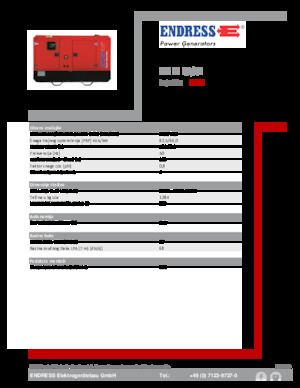 Dízel generátorok Endress ESE 90 IW/AS