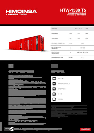 Dízel generátorok HIMOINSA HTW-1530 T5