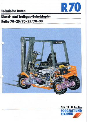 Dízel targoncák Still R 70-25