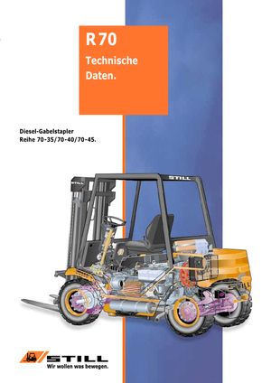 Dízel targoncák Still R 70-45