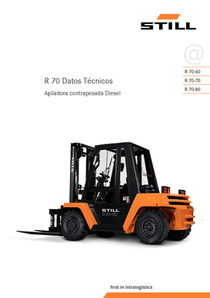 Dízel targoncák Still R 70-80