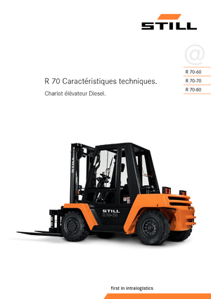 Dízel targoncák Still R 70-80