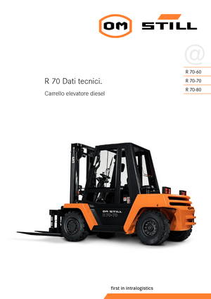 Dízel targoncák Still R 70-80