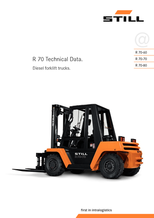 Dízel targoncák Still R 70-80