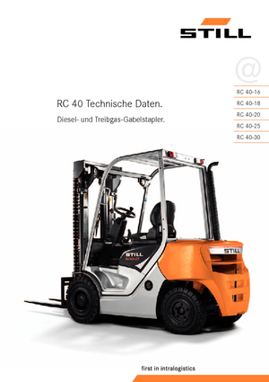 Dízel targoncák Still RC 40-16