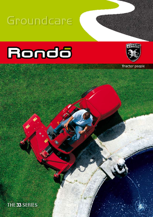 Kommuniális traktorok - elülső felfüggesztéssel Carraro Rondo K 327