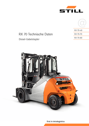 Dízel targoncák Still RX 70-80