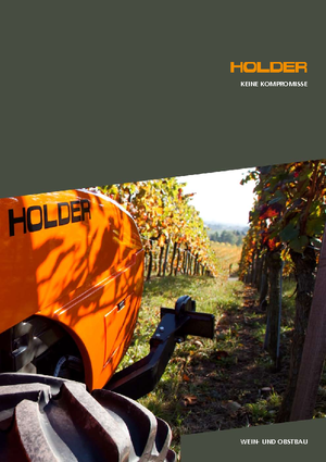 Kommuniális traktorok - elülső felfüggesztéssel Holder S 990