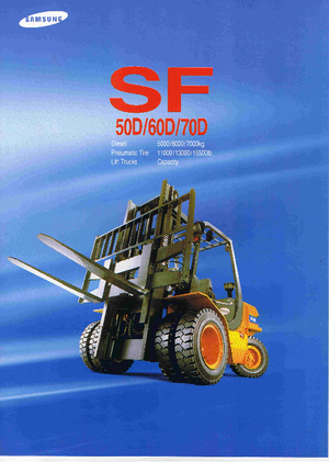 Dízel targoncák Samsung SF 70 D