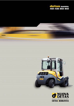 Dízel targoncák Nuova Detas Sherpa 60