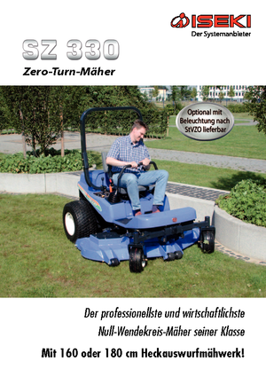 Fűnyíró és kertitraktorok Iseki SZ 330