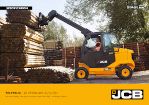Teleszkópos rakodók JCB TLT30-20D-HL 