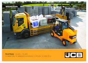 Teleszkópos rakodók JCB TLT35-23D 