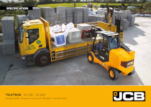 Teleszkópos rakodók JCB TLT35-23D 