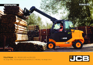 Teleszkópos rakodók JCB TLT35-23D 