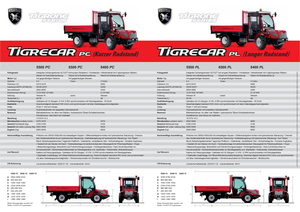 Kompakt kommunális traktorok Carraro Tigrecar 8400 cc (PL)