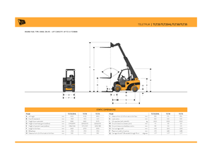 Teleszkópos rakodók JCB TLT25D