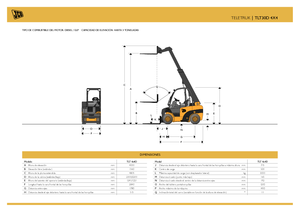 Teleszkópos rakodók JCB TLT30D 