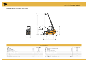 Teleszkópos rakodók JCB TLT30