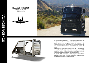 Kommuniális traktorok - elülső felfüggesztéssel Bremach Trex 35.3/4