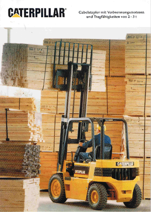 Dízel targoncák Caterpillar VC 60 E