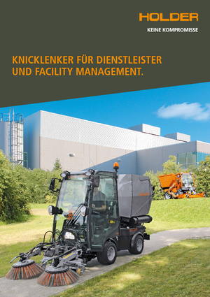 Kommuniális traktorok - elülső felfüggesztéssel Holder X 30