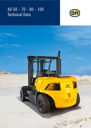 Dízel targoncák OM XD 80