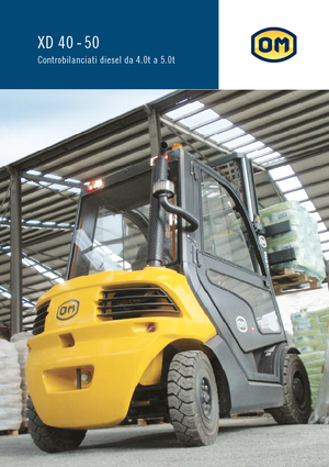 Dízel targoncák OM XD 40