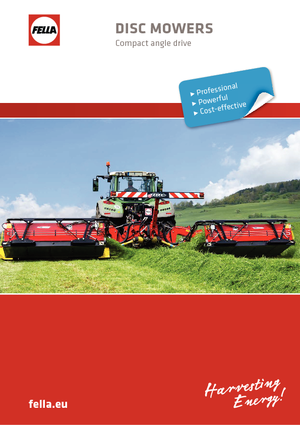 Hátra szerelhető kaszák - tárcsa és cond. Fella SM 320 KC