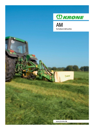 Hátra szerelhető kaszák - tárcsa cond. nélkül Krone AM 283 S