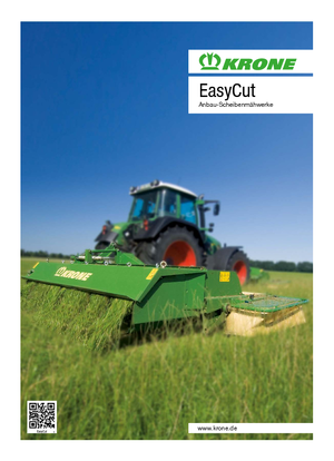 Vontatott kaszák - tárcsa és cond. Krone EasyCut 320