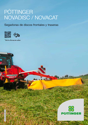 Hátra szerelhető kaszák - tárcsa cond. nélkül Pöttinger NovaCat 402