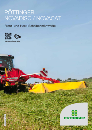 Hátra szerelhető kaszák - tárcsa cond. nélkül Pöttinger NovaCat 402