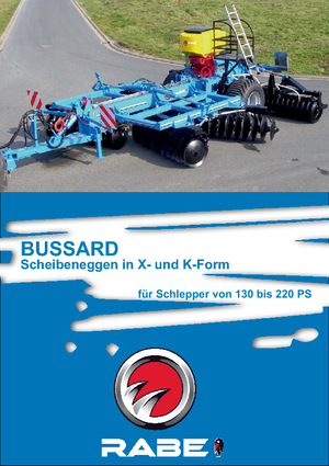 Tárcsák Rabe Bussard JPR 52 C