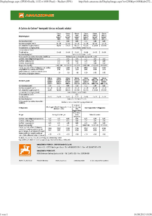 Tárcsák Amazone Catros* 6001-2 RW