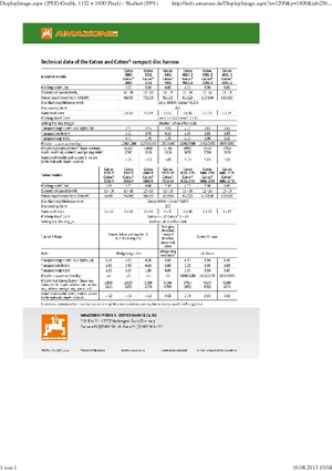 Tárcsák Amazone Catros* 6001-2 RW