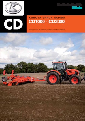 Tárcsák Kubota CD2400F