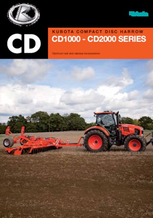 Tárcsák Kubota CD2500