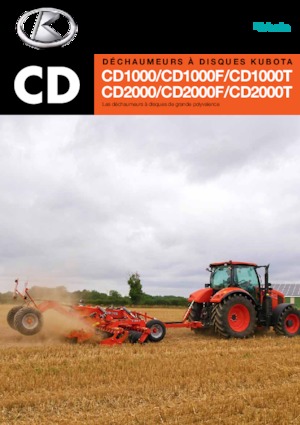 Tárcsák Kubota CD2400F