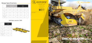 Tárcsák Agrisem Disc-O-Mulch R 6.00