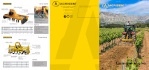 Tárcsák Agrisem Disc-o-Vigne V