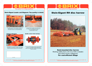 Tárcsák Brix Leader 415