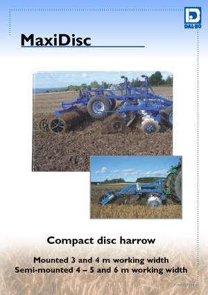 Tárcsák DAL-BO MaxiDisc 400