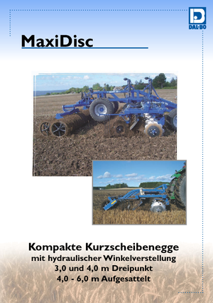 Tárcsák DAL-BO MaxiDisc 400