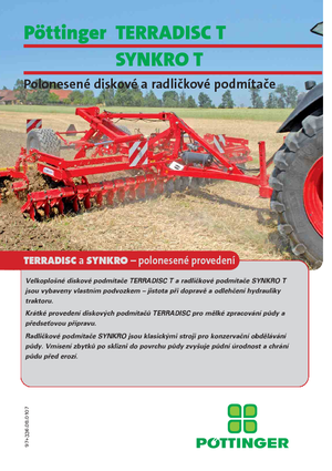 Tárcsák Pöttinger Terradisc  5000 T