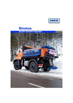 Duplakamrás szóróberendezések Schmidt Stratos D 14 VCL