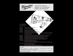 Fűrók és csavarbehajtók Milwaukee 1007-1
