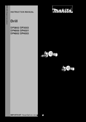 Fűrók és csavarbehajtók Makita DP4002