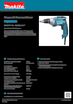 Fűrók és csavarbehajtók Makita FS2300